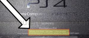 ps4 serial number|How to Find PS4 Serial Number and Model Number (Easy Method!).
